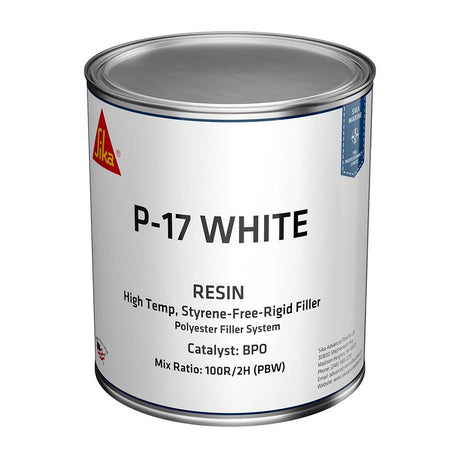 Sika SikaBiresin AP017 White Base Quart Can BPO Hardener Required
