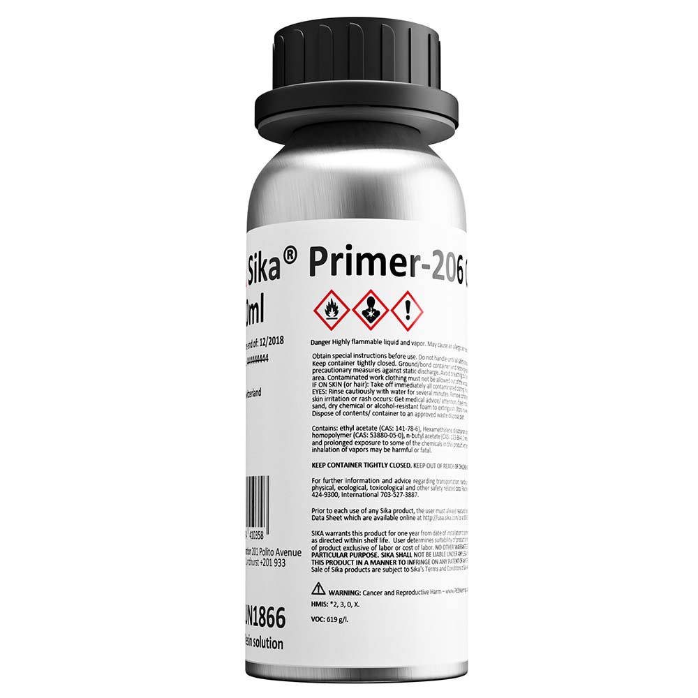 Sika Primer206 GP Black 250ml Bottle