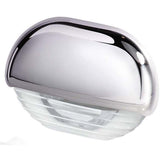 Hella Marine White LED Easy Fit Step Lamp wChrome Cap
