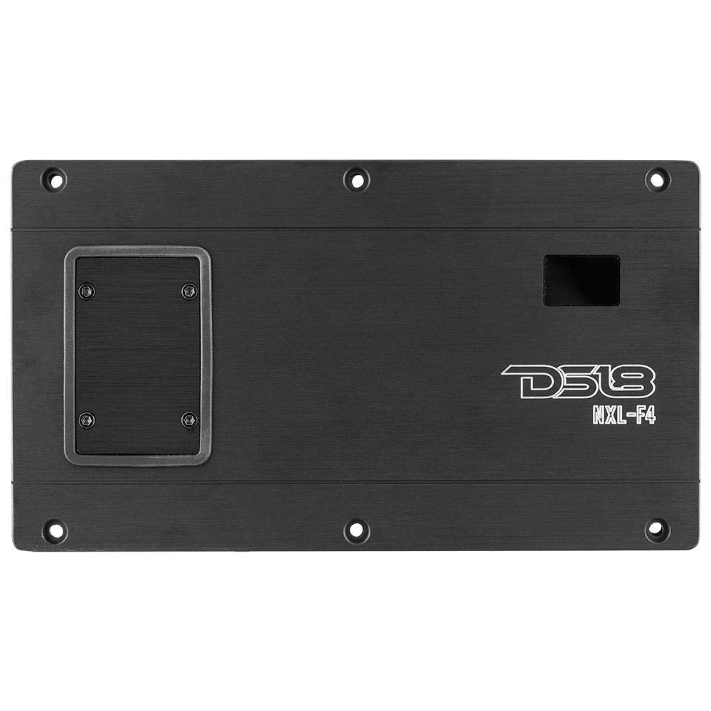 DS18 HYDRO Flush Mount Full Range Digital Marine 4Channel AMP wVoltmeter  1200W