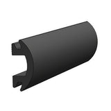 TACO 70 Flexible Black Rub Rail Insert 1316 x 12