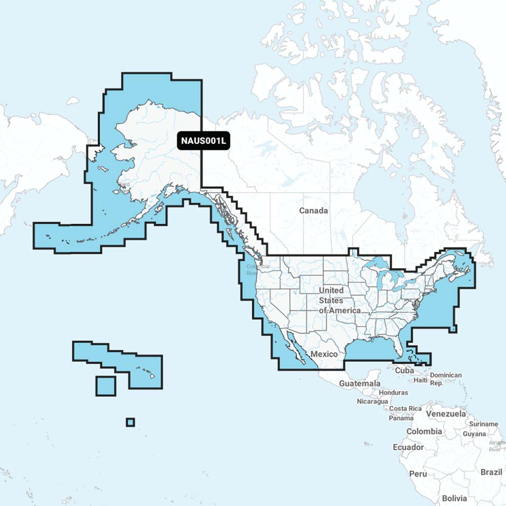 Navionics NAUS001L  US  Coastal Canada  Navionics