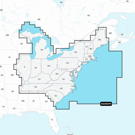 Navionics NAUS007R  US East  Navionics