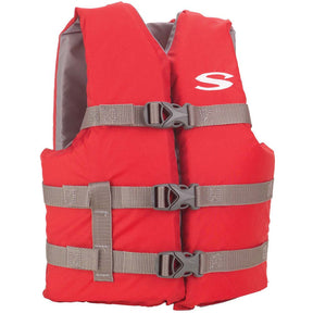 Stearns Youth Classic Vest Life Jacket  5090lbs  RedGrey