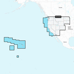 Garmin Navionics NSUS008R US West