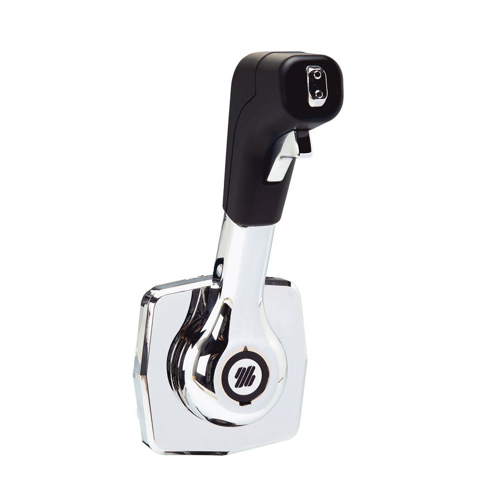 Uflex Single Lever Side Mount Control  BlackChrome