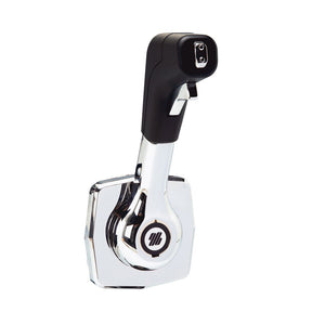Uflex Single Lever Side Mount Control  BlackChrome