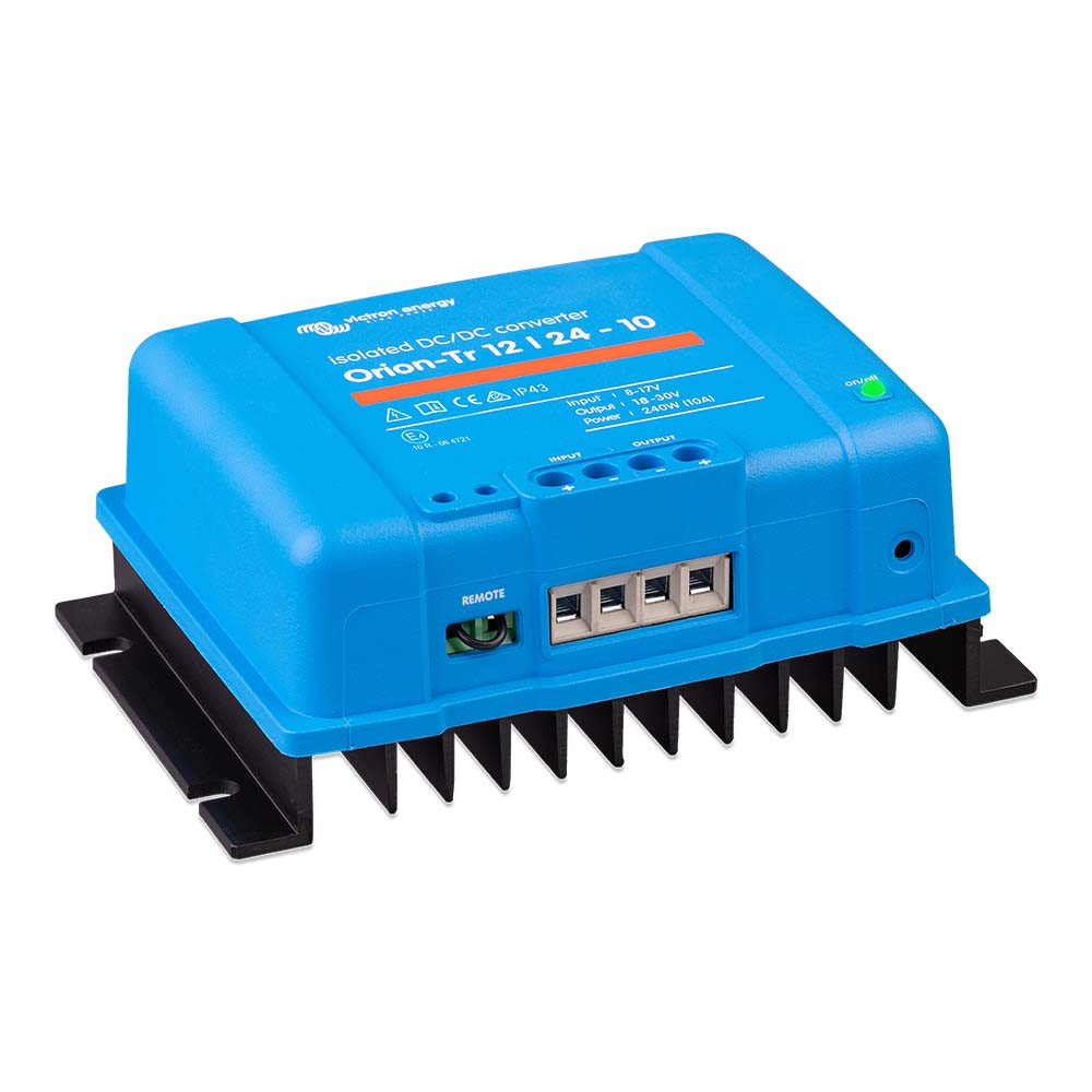 Victron OrionTR DCDC Converter  12 VDC TO 24 VDC  10A Isolated
