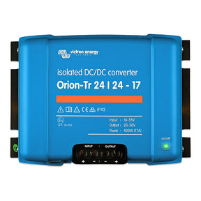 Victron OrionTR Isolated DCDC Converter  24 VDC to 24 VDC  400W  17AMP