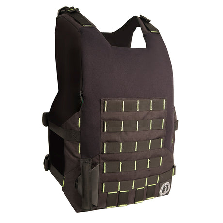Mustang Rescue Swimmer Vest  Fluorescent YellowGreenBlack  Manual