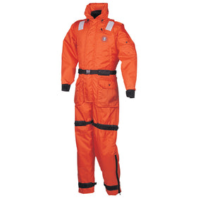 Mustang Deluxe AntiExposure Coverall  Work Suit  Orange  Medium