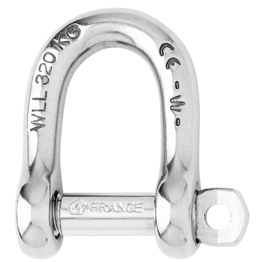 Wichard SelfLocking D Shackle  Diameter 4mm  532