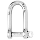 Wicahrd SelfLocking Long D Shackle  Diameter 5mm  316