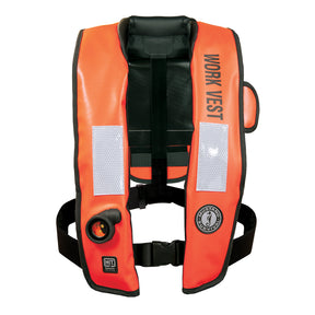 Mustang HIT Inflatable Work Vest  Orange  AutomaticManual