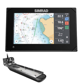 Simrad NSX 3007 7 Combo Chartplotter  Fishfinder wActive Imaging 3in1 Transducer