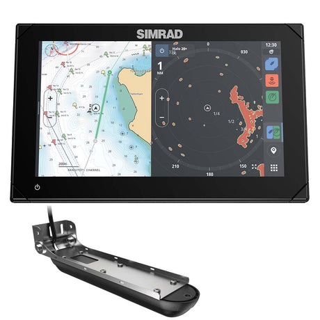 Simrad NSX 3009 9 Combo Chartplotter  Fishfinder wActive Imaging 3in1 Transducer