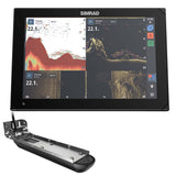 Simrad NSX 3012 12 Combo Chartplotter  Fishfinder wActive Imaging 3in1 Transducer