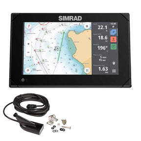 Simrad NSX 3007 7 Combo Chartplotter  Fishfinder wHDI Transducer