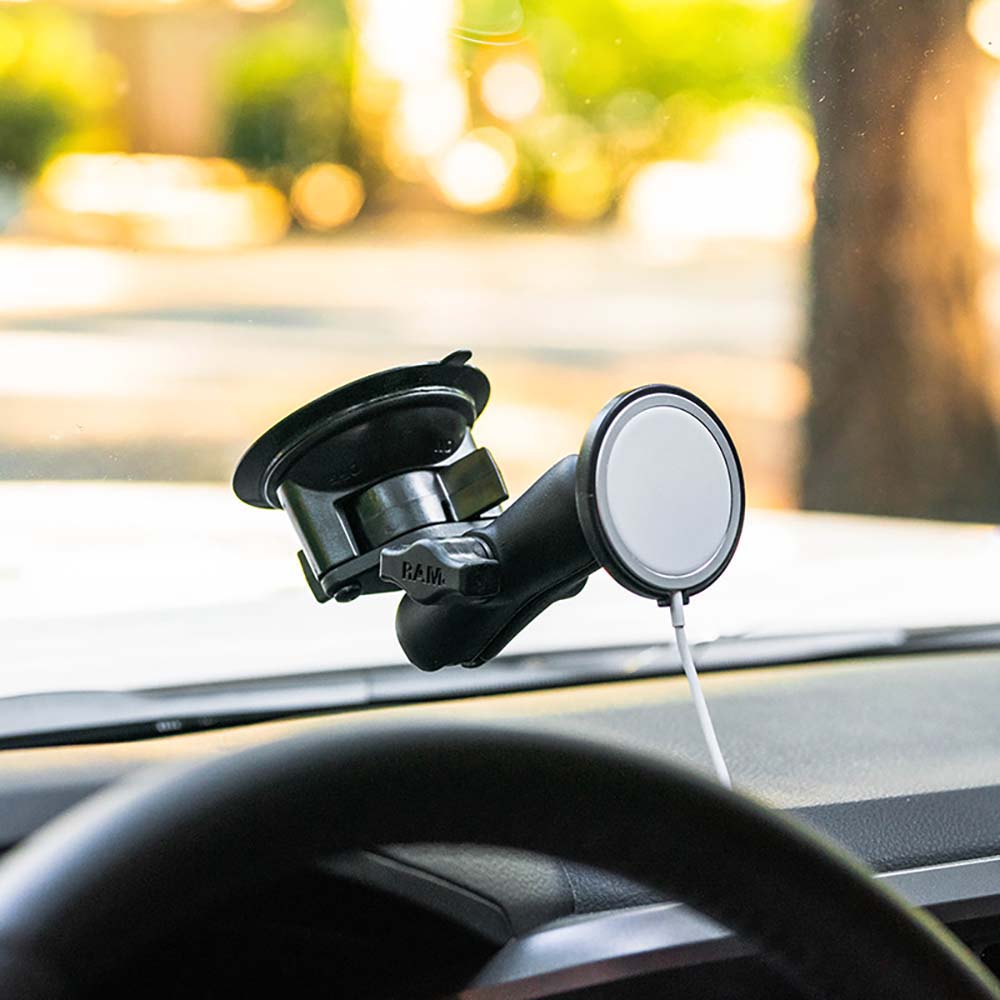 RAM Mount RAM TwistLock Suction Cup Mount fApple MagSafe