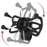 RAM Mount RAM XGrip Large Phone Mount wRAM ToughStrap Handlebar Base