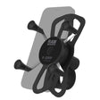 RAM Mount RAM XGrip Phone Mount wRAM ToughStrap Handlebar Base