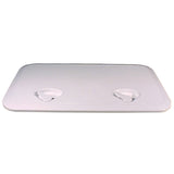 Beckson 14 x 24 Flush Hatch White  ASA Material  Acrylonitrile Styrene Acrylate