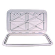 Beckson 14 x 24 Flush Hatch White  ASA Material  Acrylonitrile Styrene Acrylate
