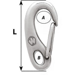 Wichard Safety Snap Hook  75mm