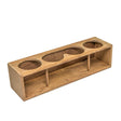 Whitecap Four DrinkBinocular Rack  Teak