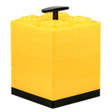 Camco FasTen Leveling Blocks wTHandle  2x2  Yellow 10Pack