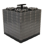 Camco FasTen Leveling Blocks XL wTHandle  2x2  Grey 10Pack