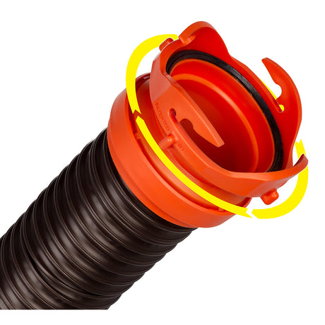 Camco RhinoFLEX 5 Sewer Hose Extension wSwivel Bayonet  Lug