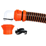 Camco RhinoEXTREME 20 Sewer Hose Kit w4 In 1 Elbow Caps