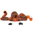 Camco RhinoEXTREME 20 Sewer Hose Kit w4 In 1 Elbow Caps