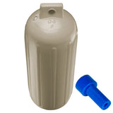 Polyform G5 Twin Eye Fender 88 x 268  Sand wAdapter