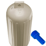 Polyform G6 Twin Eye Fender 11 x 30  Sand wAdapter