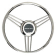 Uflex V27 138 Steering Wheel  Stainless Steel Grip  Spokes