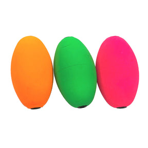 Tigress Oval Kite Floats  MultiColor 3Pack