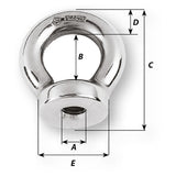 Wichard 14 Eye Nut  12 Diameter
