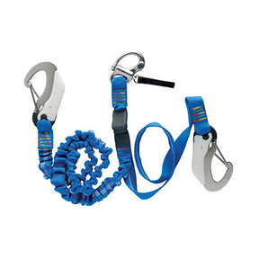 Wichard Double Releasable Elastic Tether Fixed Line w3 Hooks