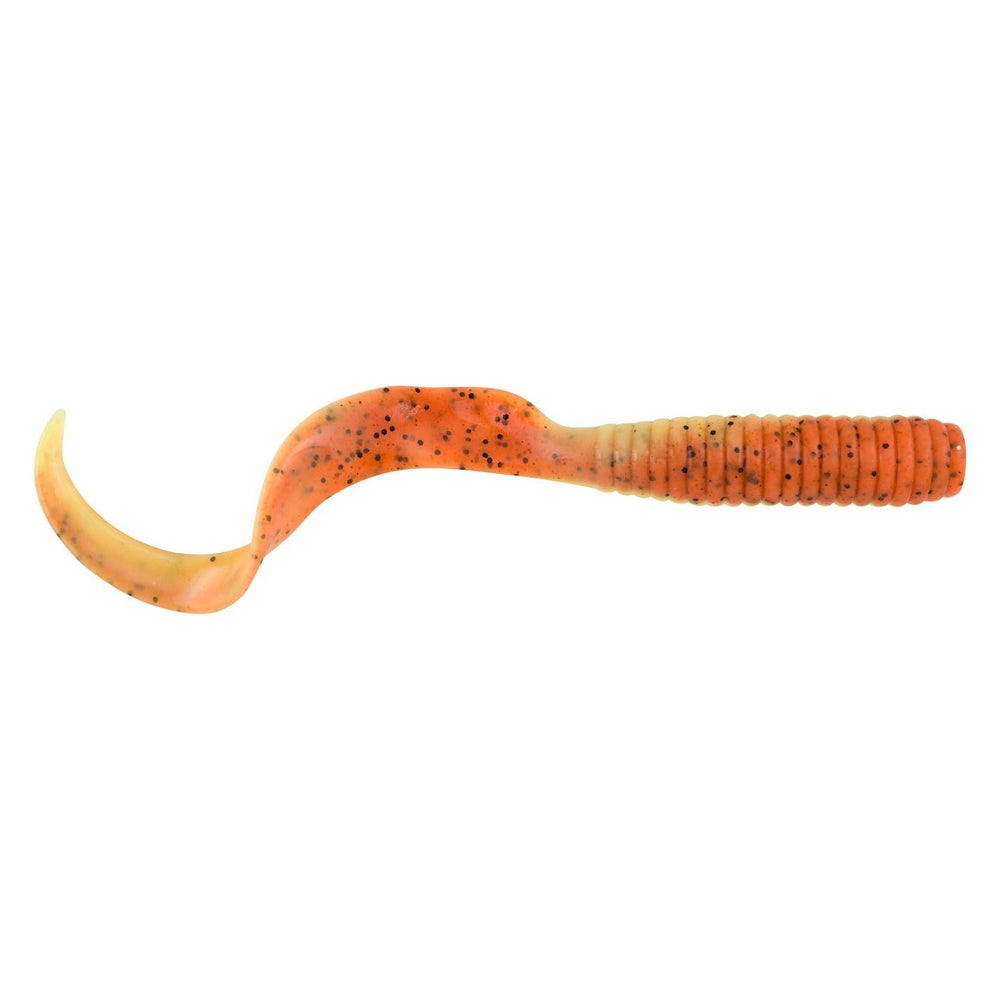 Berkley Gulp Saltwater Grub  5  Orange Tiger