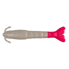 Berkley Gulp Saltwater Shrimp  3  Pearl WhitePink