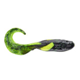 Berkley Gulp Saltwater Swimming Mullet  4  Black Chartreuse Fuze