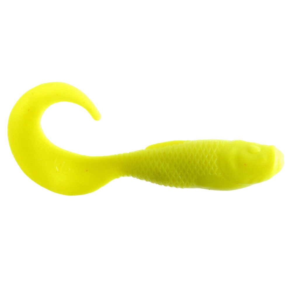 Berkley Gulp Saltwater Swimming Mullet  4  Chartreuse