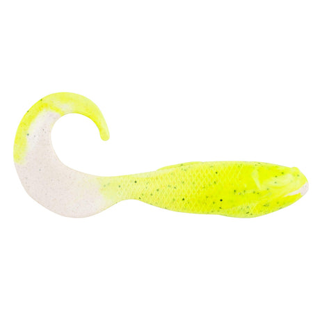 Berkley Gulp Saltwater Swimming Mullet  4  Chartreuse Pepper Neon