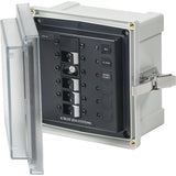 Blue Sea 3128  SMS Panel Enclosure wELCI 30A  3 Branch 15A  120V AC