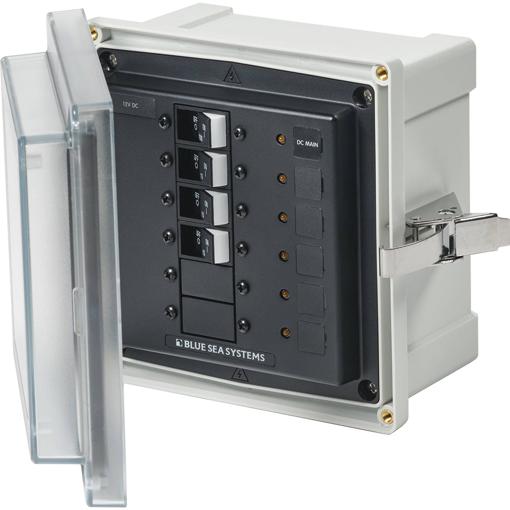 Blue Sea 3135  SMS Panel Enclosure wUL Main  3 Branch 1224V  1224V DC
