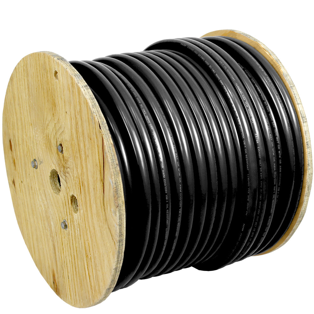 Pacer Black 4 AWG Battery Cable  250