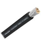 Pacer Black 2 AWG Battery Cable  Sold By The Foot