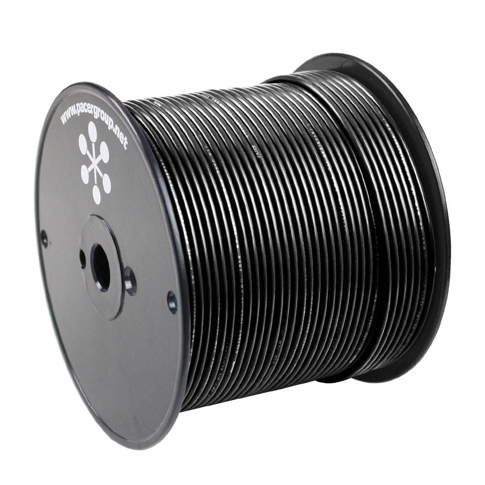Pacer Black 18 AWG Primary Wire  500